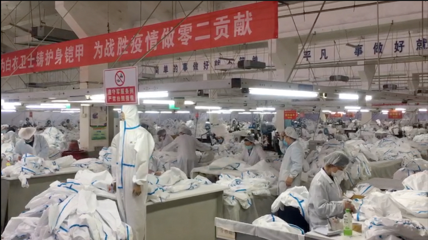 有内味儿了!我军最大被服厂来救场了!